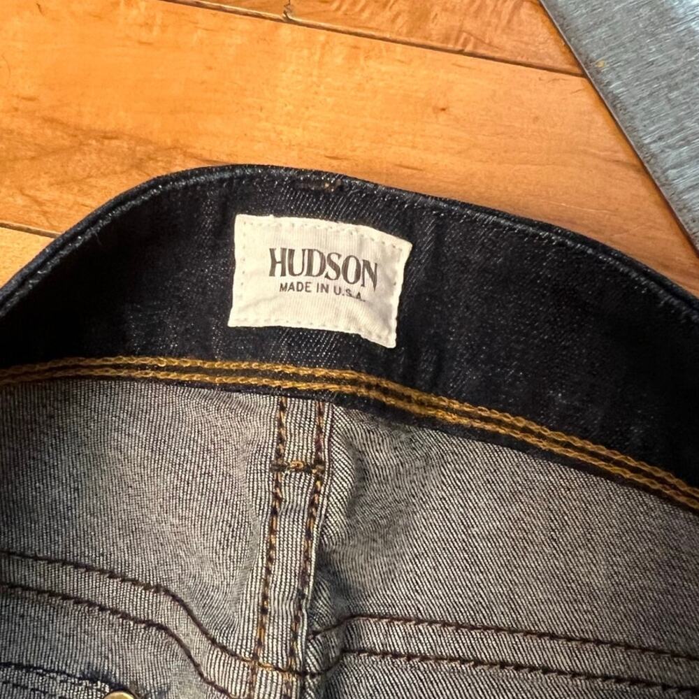 Hudson Beth Baby Bootcut Dark Wash Mid Rise Stretch Denim Size 28 - Picture 6 of 6